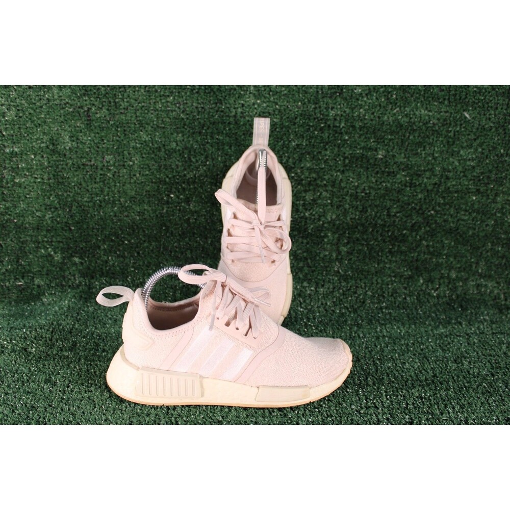 Adidas Originals NMD R1 Women Pale Pink Rose Running Shoes Sneakers Size 6.5